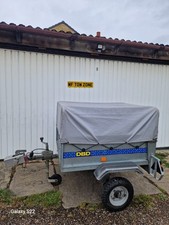 Trigano DBD with frame extensions, Jocking Wheel And Hitch Lock (Erde 102)