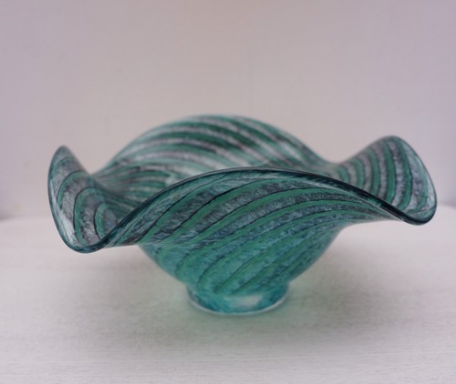 Unusual vintage green swirl - unusual,