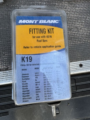 Mont blanc k19 fitting - blanc, for