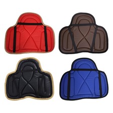 Saddle Pad Comfort Riding Equipment Washable Non Slip Breathable PU Leather