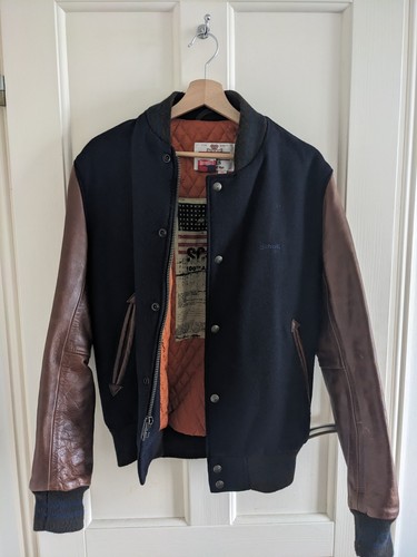 Schott nyc wool real - nyc, leather