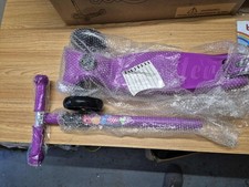 BELEEV Deluxe 3-Wheel Scooter for Kids Age 3-12, Adjustable Height, Lean to Stee