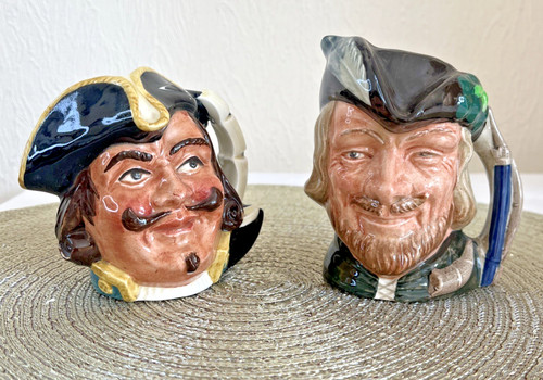 Royal doulton character jugs - royal,