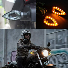 4x 12 LED MOTORCYCLE MOTORBIKE