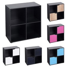 Cube wooden bookcase - 6,