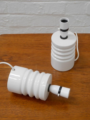 Pair sheerlite lamp - of,