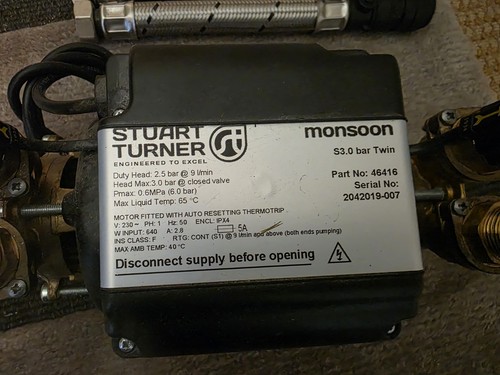 Stuart turner monsoon bar - turner, s3.0