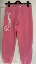Pineapple pink joggers age 11-12 size 6-8 34in leg