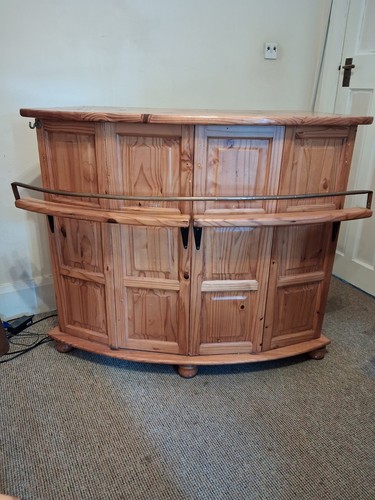 Indoor wooden homemade bar - homemade, &