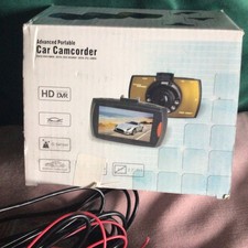 Advanced portable in car camcorder, new but opened,
