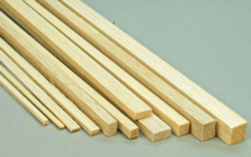 Balsa wood strip - balsa, premium