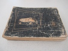 VW Barndoor Splitscreen Rare Original Dealer Parts Manual 1955. In 3 Languages