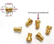 Keihin Carburetor Carb Main Jet Short 8mm 99101-393 CVK PE PZ 60 - 300