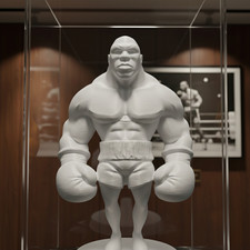 Mike Tyson Boxing Statue -