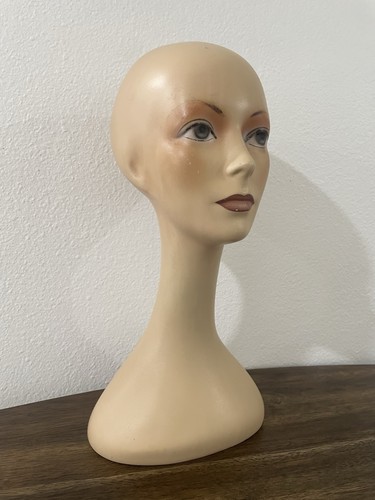Vintage mannequin head bust - mannequin,