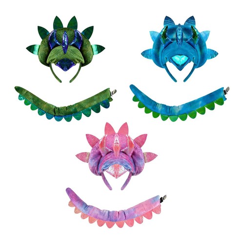 Dinosaur headband tail funny - dinosaur,