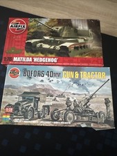 Two Airfix Kits Gun and