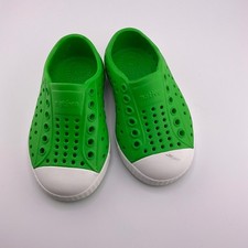 Native Kids Shoes Green Slip