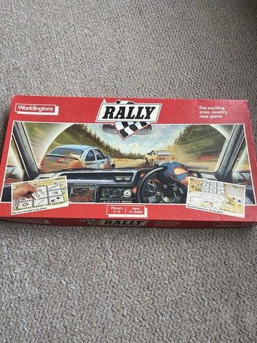 Waddingtons rally game - waddingtons,