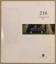 ROVER 216 CABRIOLET SE Car