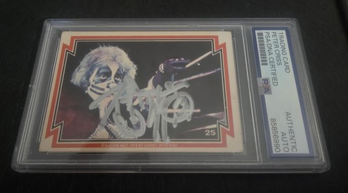 Peter criss signed 1978 - peter,