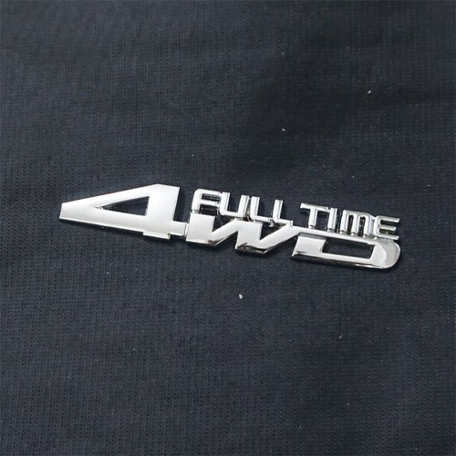 Chrome silver 4wd full time - 1x,