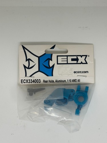Rear hubs blue aluminum - rear,