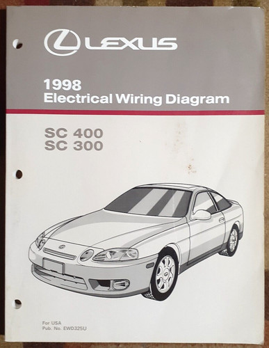 1998 lexus sc400 300 - 1998,
