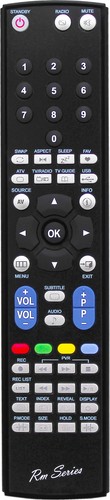 Series remote control fits - rm,