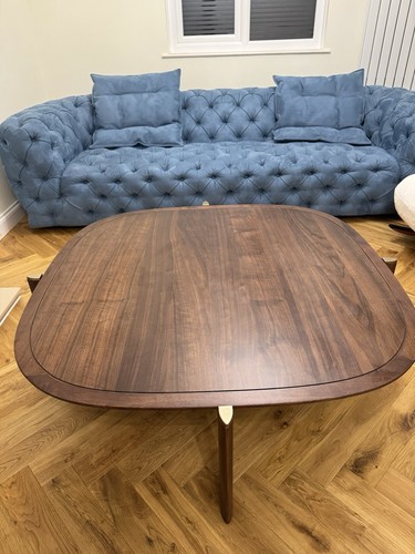 Solid walnut coffee - walnut, table