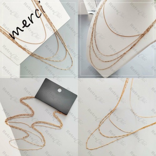 Multichain necklace big - multichain,