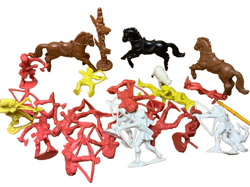 Wild west indian - indian, plastic