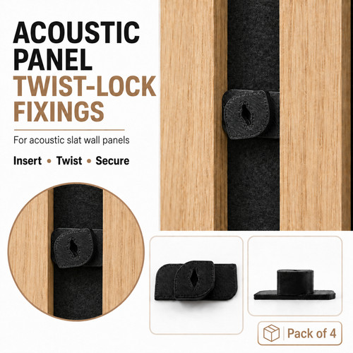 Acoustic slat wall panel - wall,