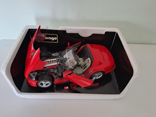 Red bburago dodge viper 18 - dodge, 1:18