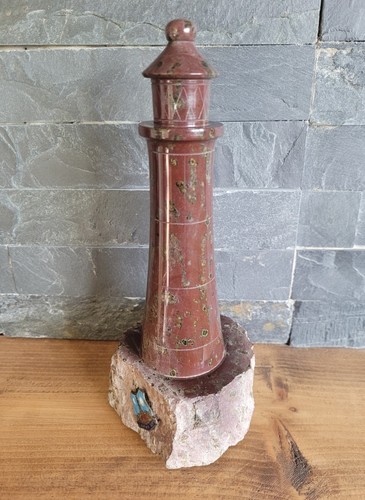Vintage red cornish serpentine - red,