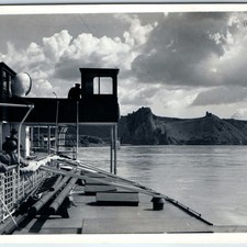 c1930s River Cruise RPPC