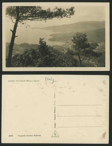 Italy old rp postcard - old,