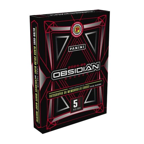 Panini obsidian soccer - obsidian, 2024-25