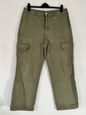 F&F Khaki Green Wide Leg Cargo