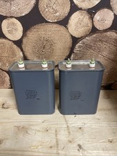 2x Sprague Vitaminq Capacitor 14-15.5 ohms 15-600vdc 271p134