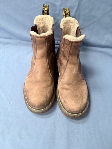 Martens brown ankle boots - brown,