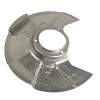 Front Disc Backing Plate, Left