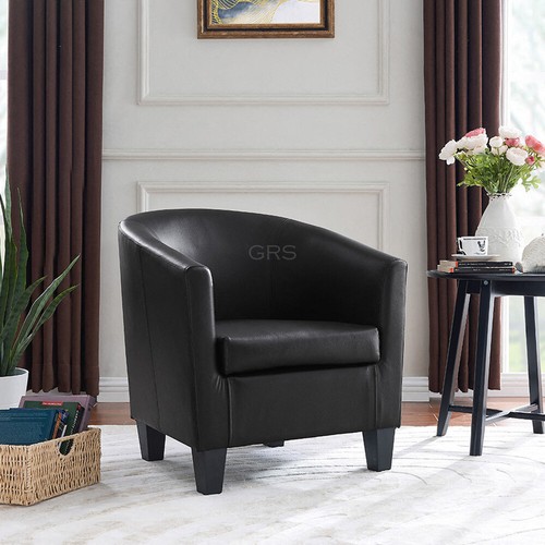 Tub chair faux leather - chair, or