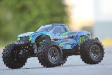 Traxxas TRX 90376-4 Green Monster Truck Brushless Stampede 4x4 HD VXL 1:10 New