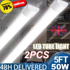 2x 5ft 1500mm Led Batten Light