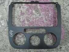 2005 VW GOLF MK5 5 DOOR 1.6 SE CENTRE CONSOLE SURROUND TRIM 2004-2008