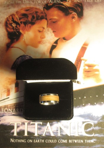 Titanic movie prop ring made - titanic,