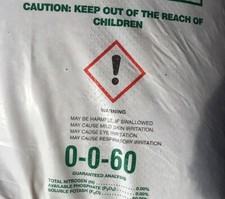 Potash 0-0-60  Fertilizer