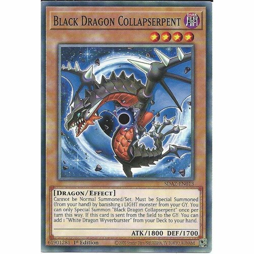 Black dragon collapserpent - black,
