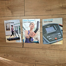 REEBOK Z9 RUN TREADMILL MODEL-RE1-11920BK ( MANUALS GUIDE/USER/CONSOLE/ASSEMBLY)